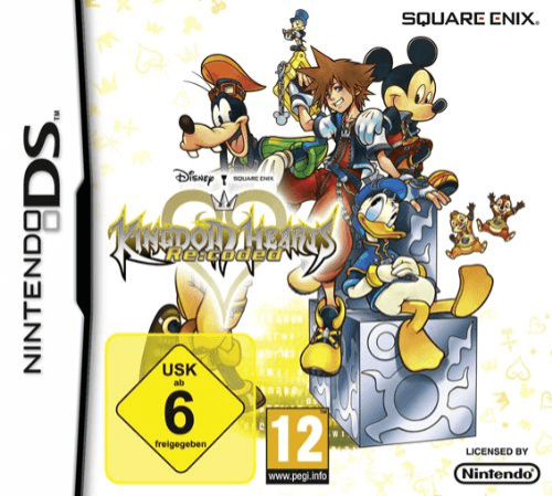 Kingdom Hearts 3D Dream Drop Distance box art for Nintendo DS